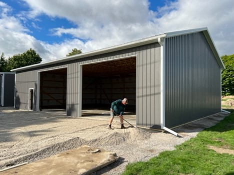 Pole Barn Site Prep